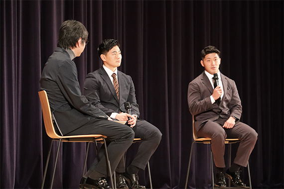 帝京スポーツサポーターの会主催のラグビー部講演会を行いました イメージ画像