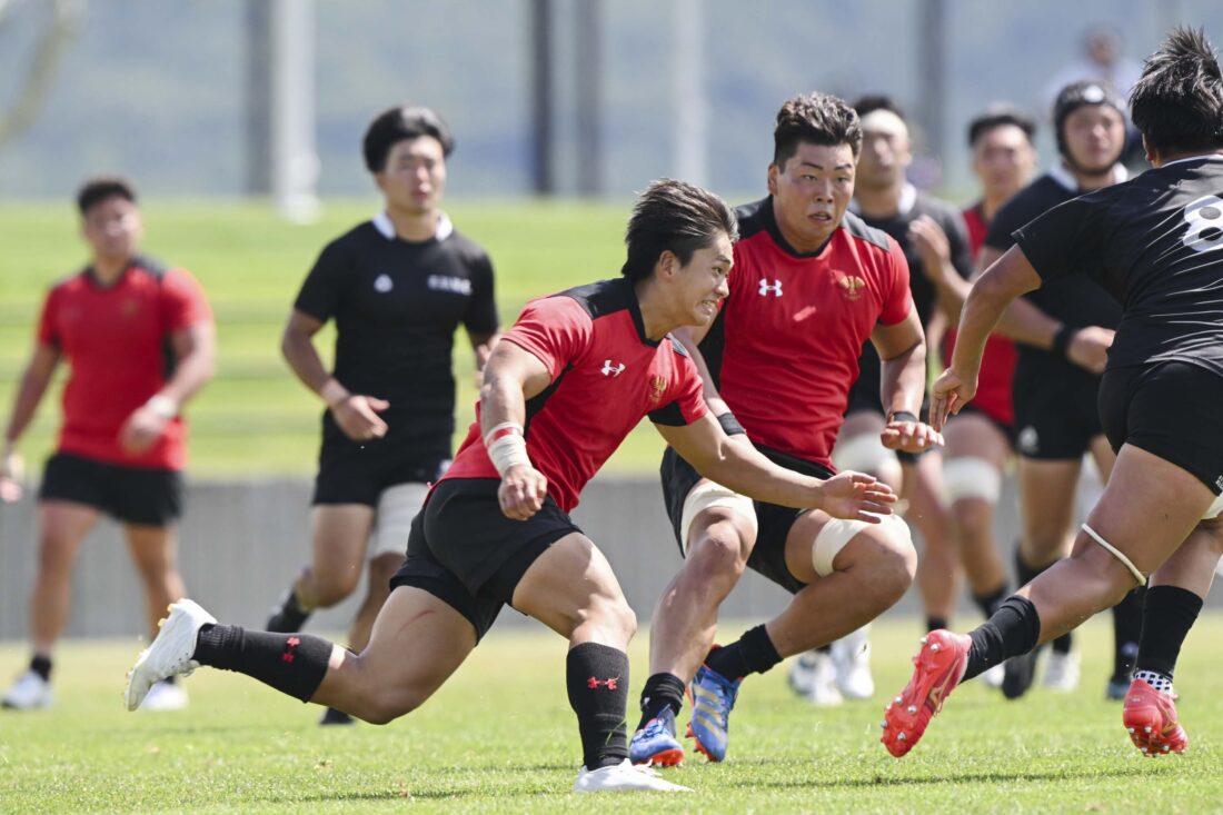 2024/8/21【 SUMMER TRAINING GAME 】vs天理大学 中村海斗 インタビュー イメージ画像