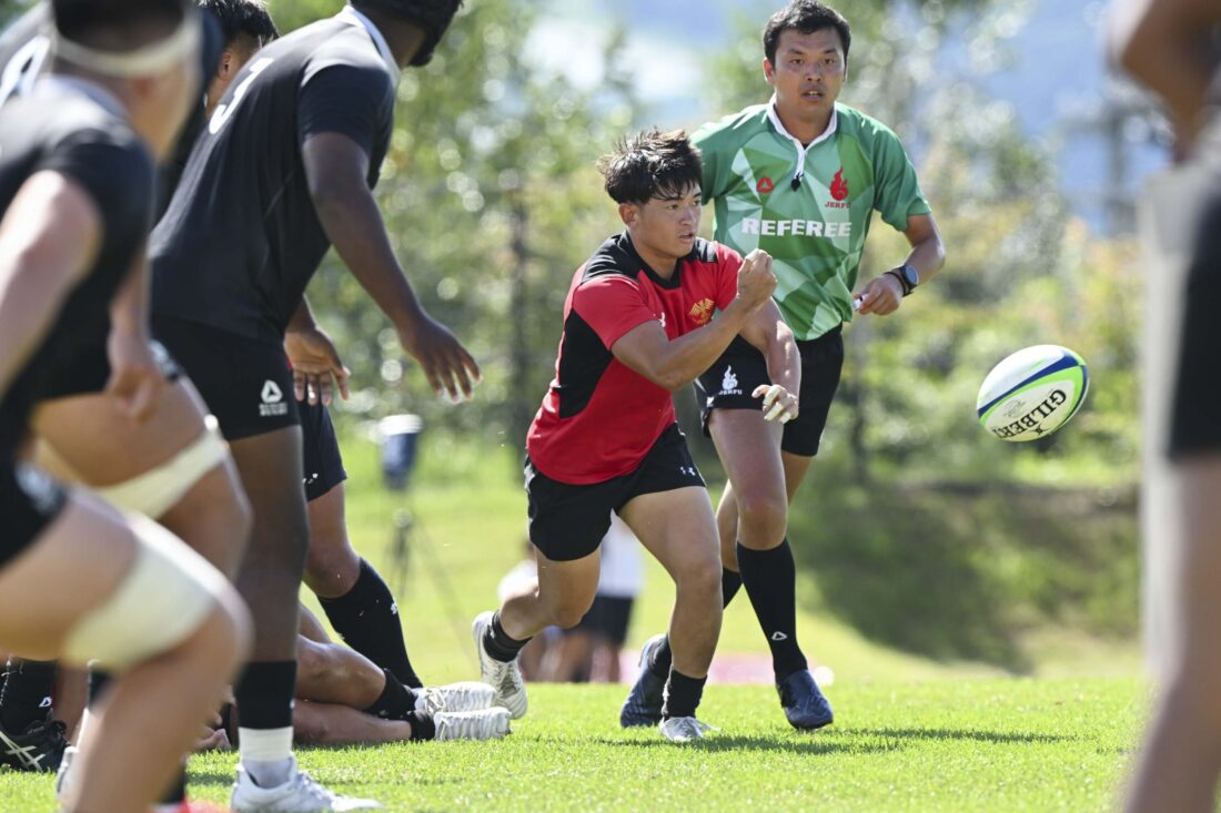 2024/8/21【 SUMMER TRAINING GAME 】vs天理大学 赤迫幸知 インタビュー イメージ画像
