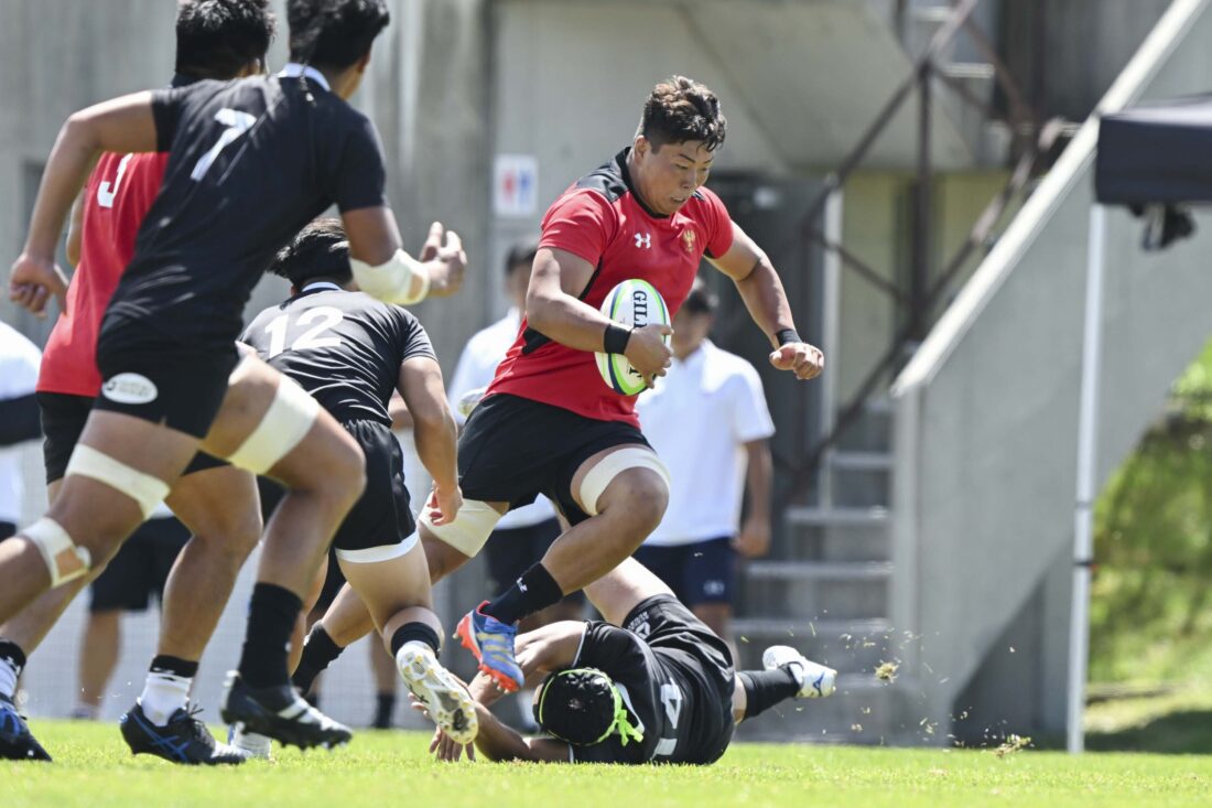 2024/8/25【 SUMMER TRAINING GAME 】vs明治大学 青木恵斗 インタビュー イメージ画像