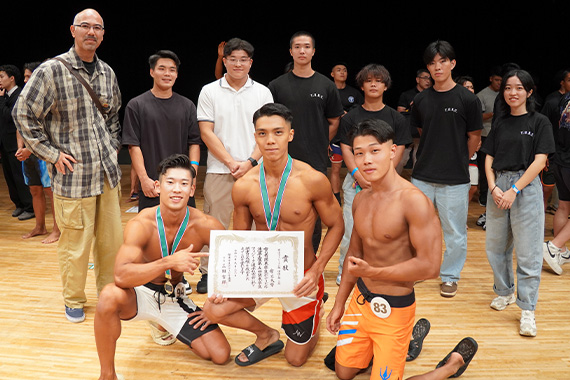 バーベルクラブの学生が第5回関東学生フィジーク選手権大会で優勝しました イメージ画像