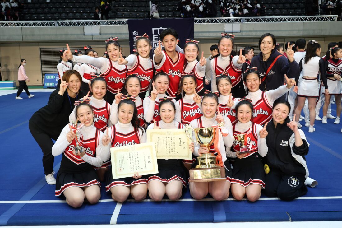 第36回全日本大学チアリーディング選手権大会で３年連続７度目の総合優勝を達成しました イメージ画像1