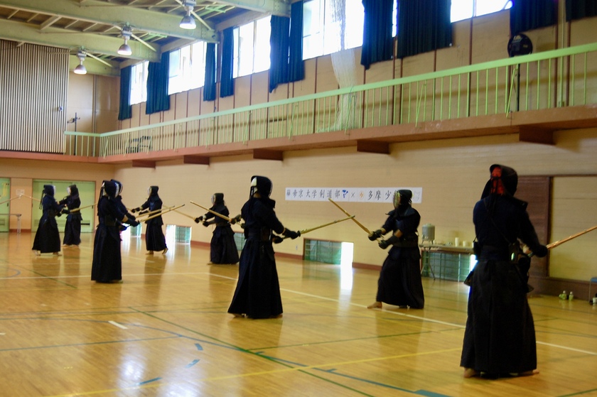 【剣道部】剣道稽古を通じた地域交流 イメージ画像