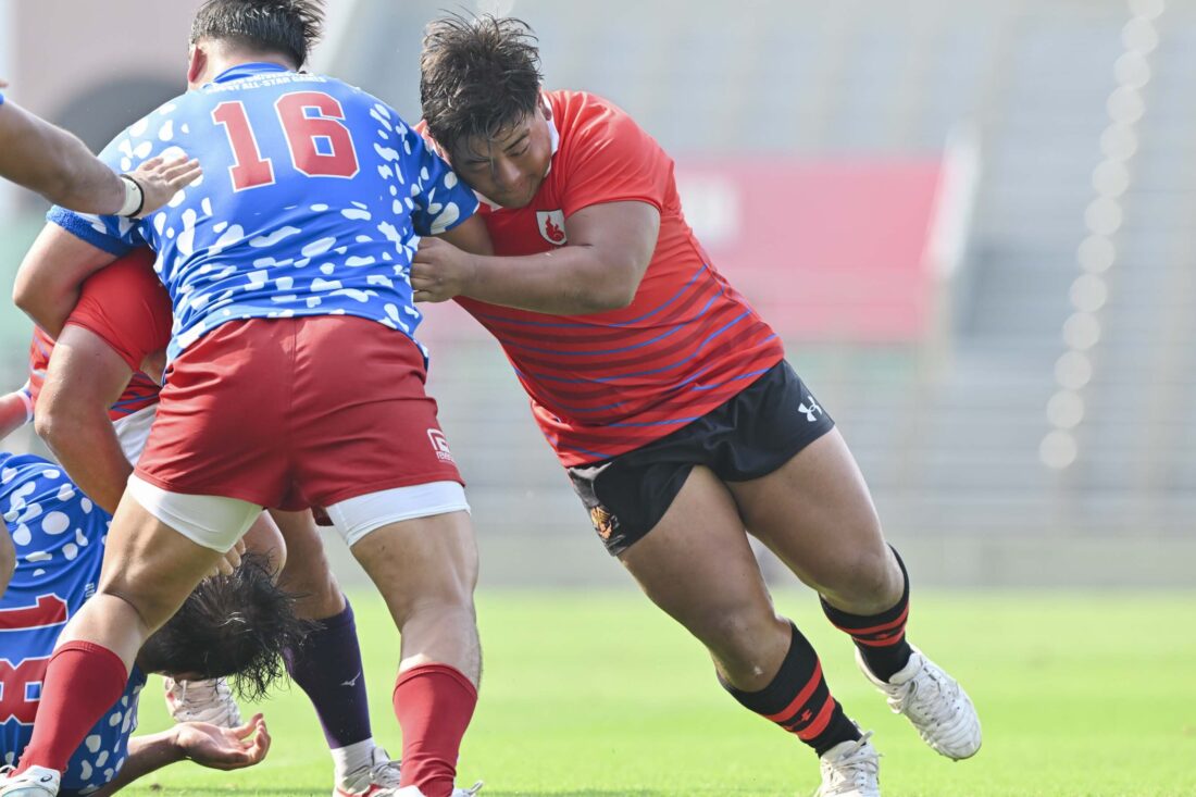 2025/7/6【第12回関東大学ラグビーオールスターゲーム2025　対抗戦選抜対リーグ戦選抜】松原結生 インタビュー イメージ画像