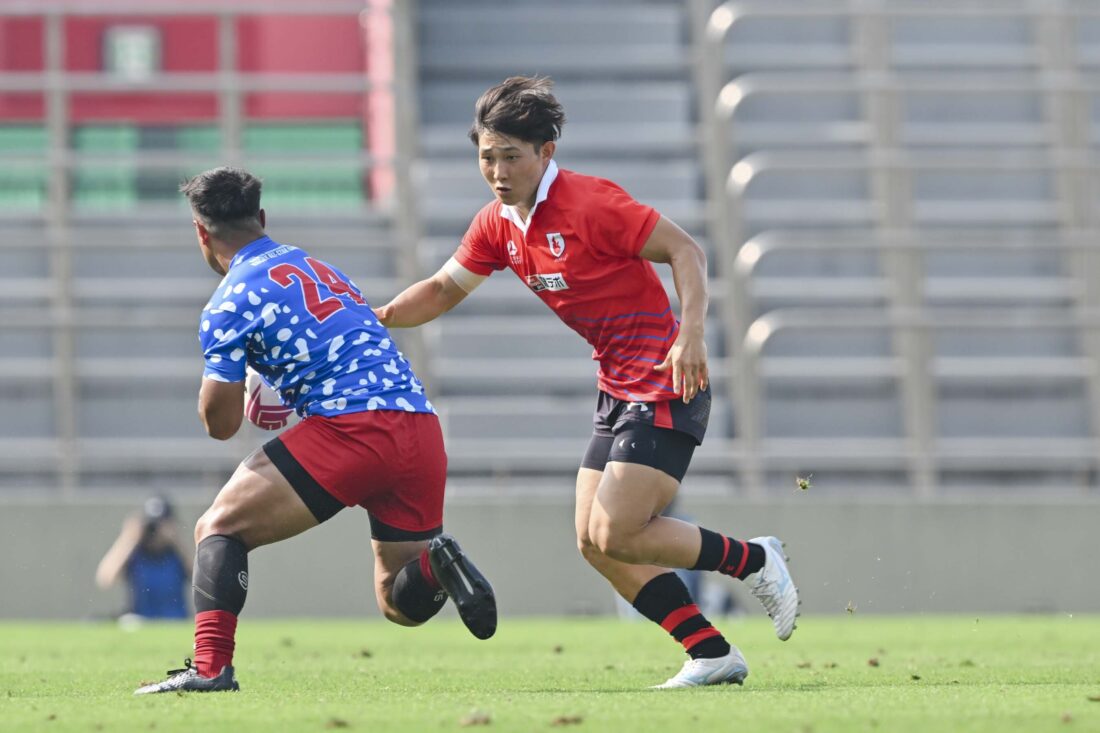 2025/7/6【第12回関東大学ラグビーオールスターゲーム2025　対抗戦選抜対リーグ戦選抜】佐藤楓斗 インタビュー イメージ画像