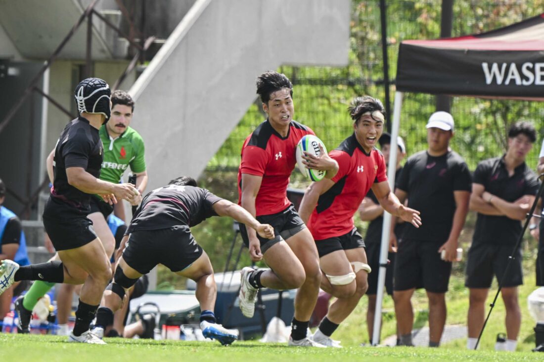 2025/8/17【 SUMMER TRAINING GAME 】vs早稲田大学 吉田有佑 インタビュー イメージ画像