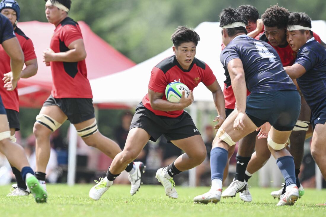 2025/8/24【 SUMMER TRAINING GAME 】vs明治大学 大町佳生 インタビュー イメージ画像