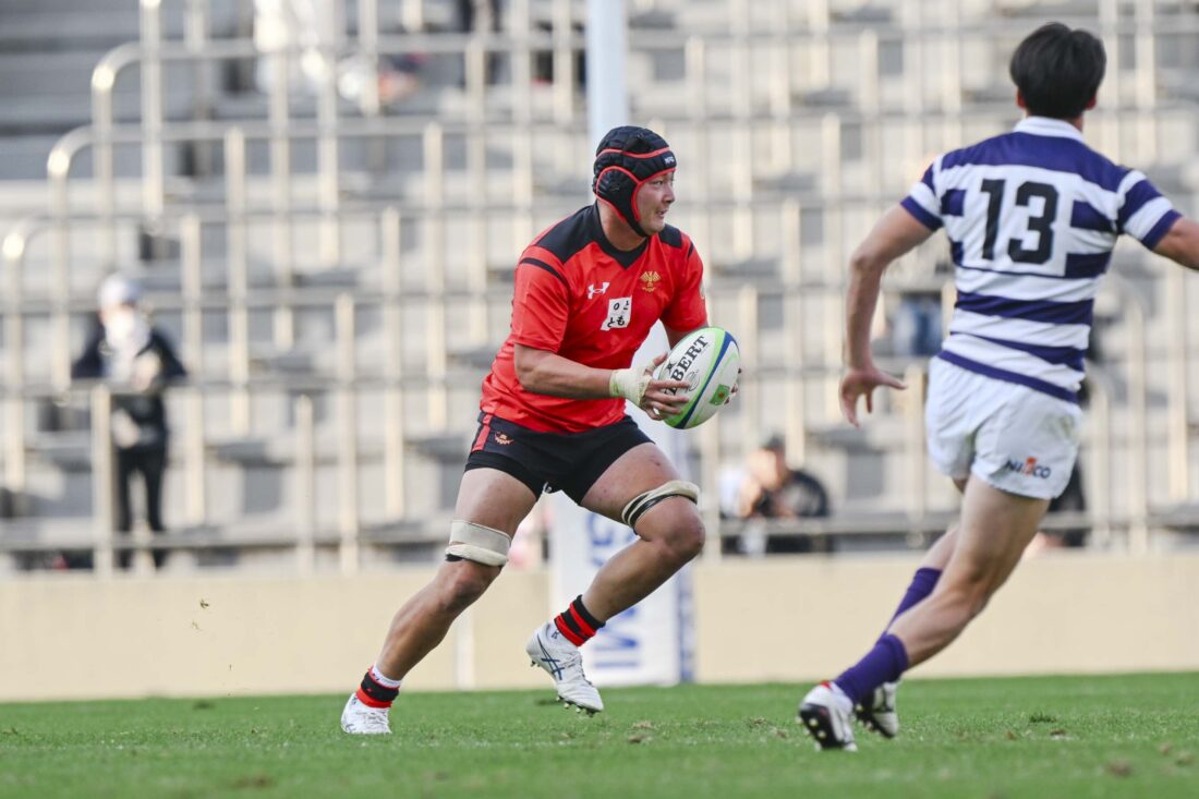 2025/11/16【 関東大学対抗戦A 】vs明治大学 坪根章晃 インタビュー イメージ画像