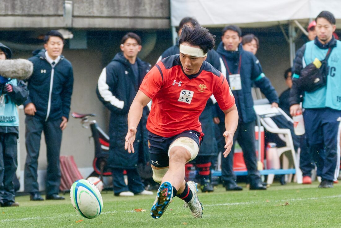 2025/12/14【第62回全国大学ラグビーフットボール選手権大会 ３回戦】vs東洋大学 甲斐敬心 インタビュー イメージ画像