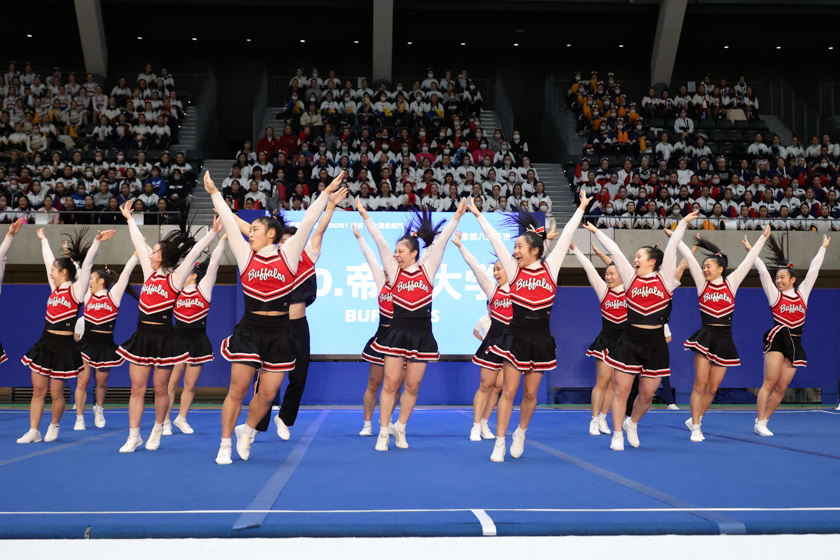 第12回世界選手権大会で優勝、第37回全日本大学チアリーディング選手権大会各部門で優勝しました イメージ画像