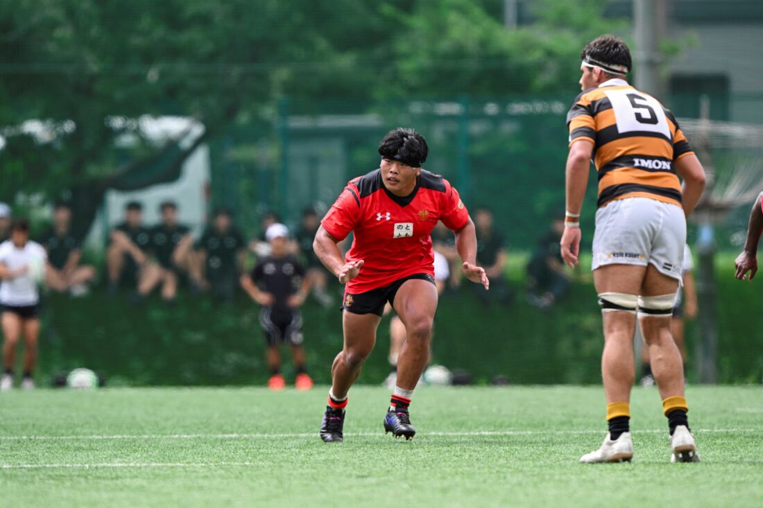2026/6/21　ラグビー部【 関東大学春季交流大会Bリーグ】vs慶応義塾大学 森山飛翔 主将インタビュー イメージ画像1