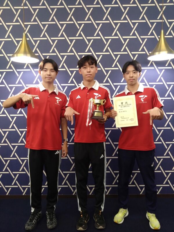 陸上競技部が「第23回15大学対校陸上競技大会」にて男女総合優勝を達成しました イメージ画像