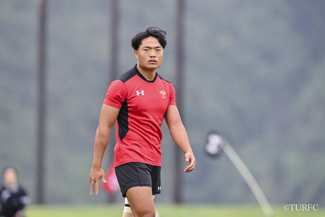 ラグビー部　2026/8/20【練習試合】vs天理大学 タウファ テビタ悦幸 インタビュー イメージ画像