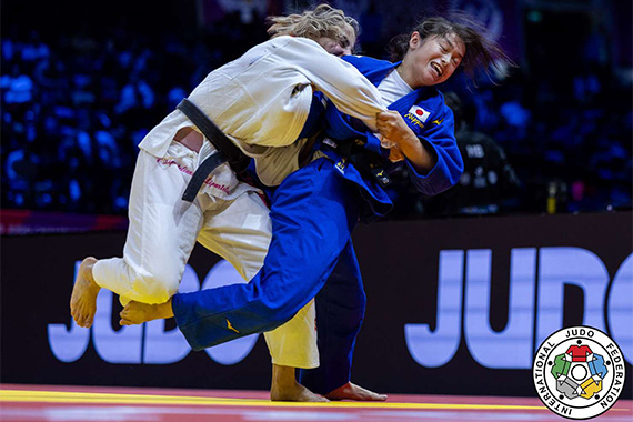 柔道部卒業生の大森朱莉さんが世界柔道選手権女子57kg級で優勝しました イメージ画像