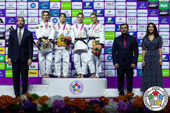 柔道部卒業生の大森朱莉さんが世界柔道選手権女子57kg級で優勝しました イメージ画像
